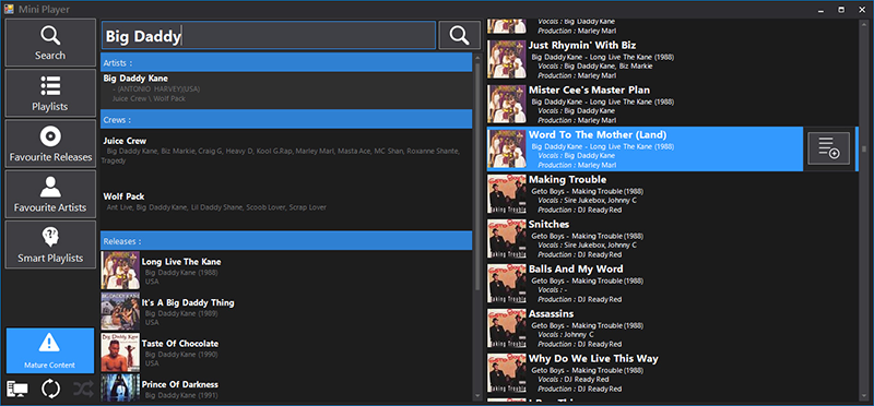 Music Player OCD