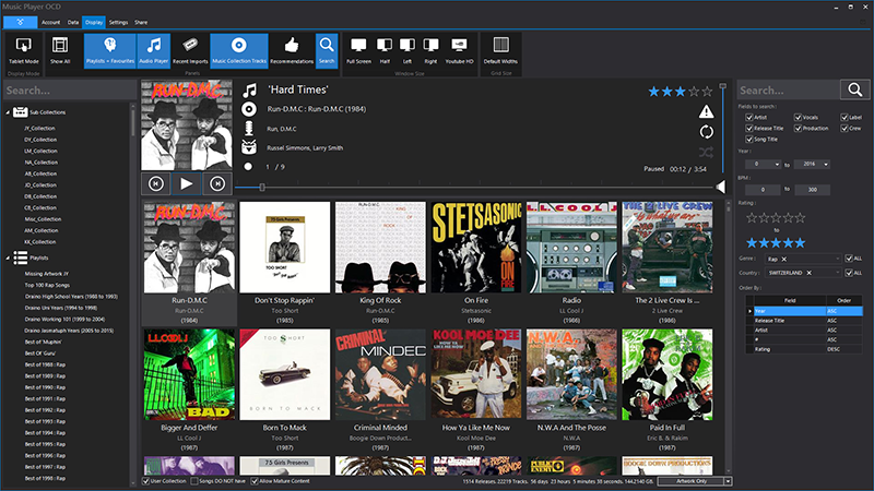 Music Player OCD