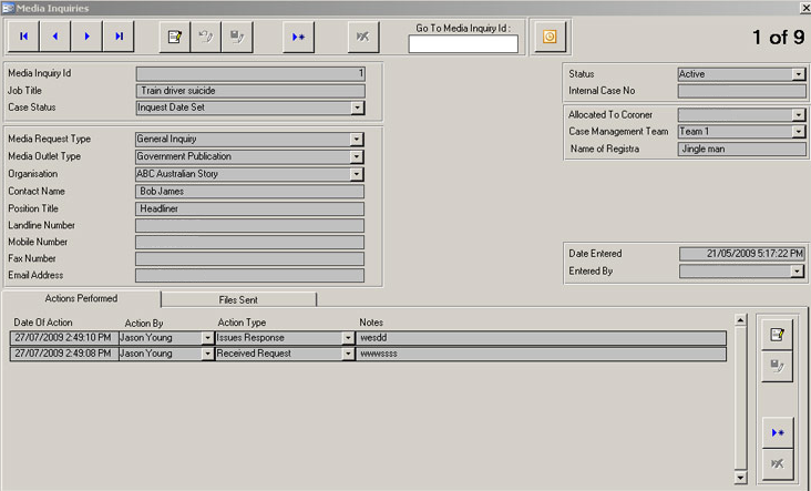 Media Database