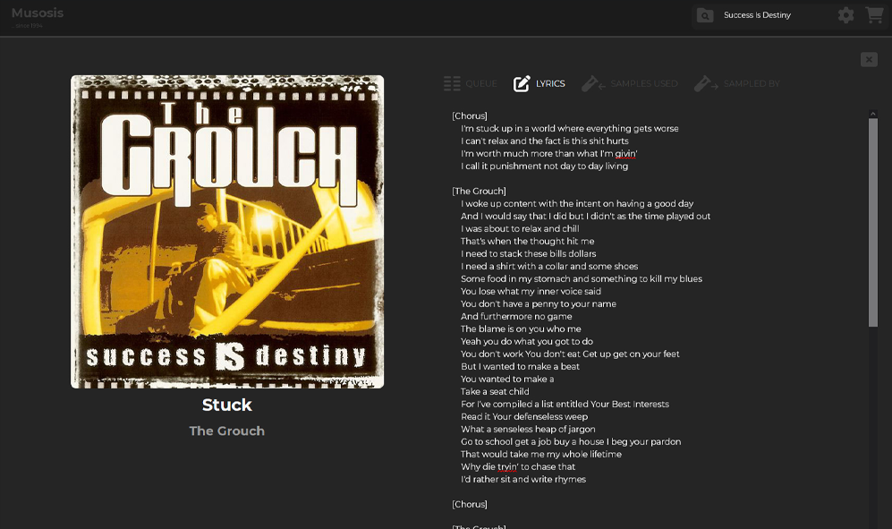 Musosis Music Player
